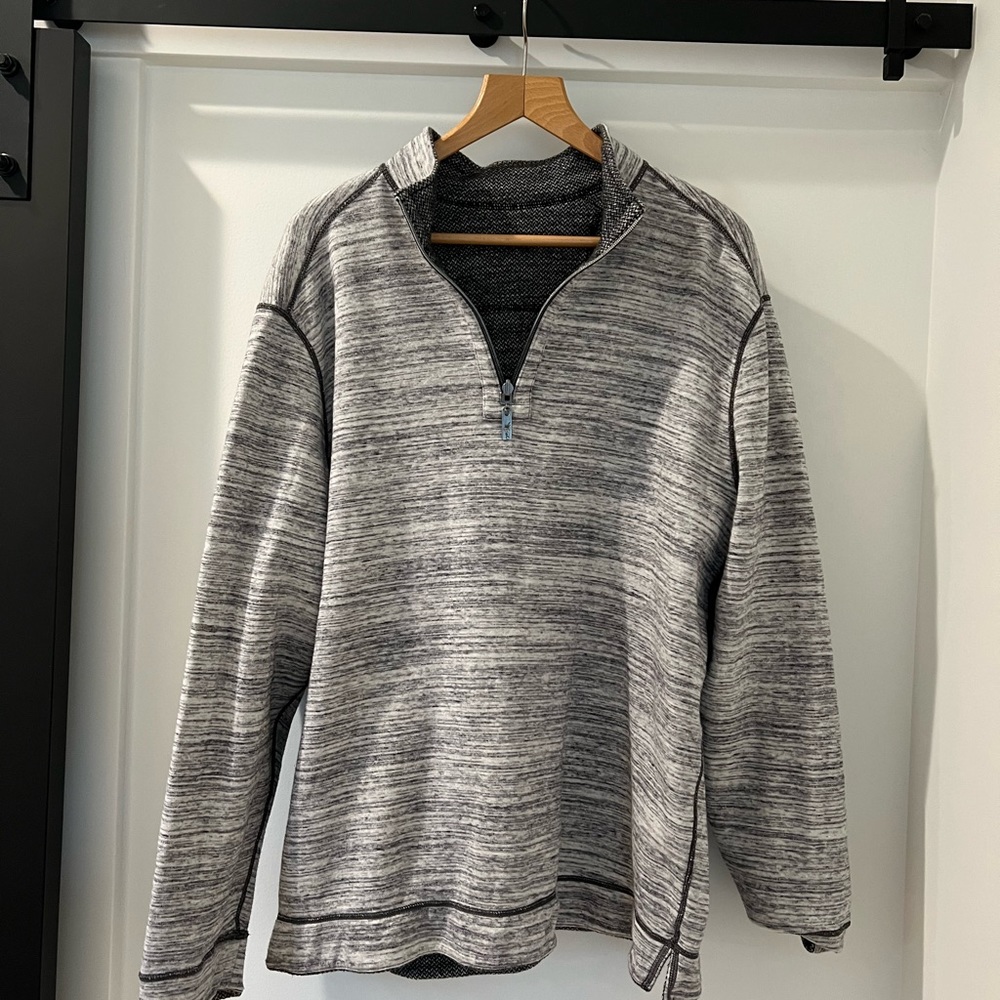 Tommy Bahama XXL reversible quarter zip